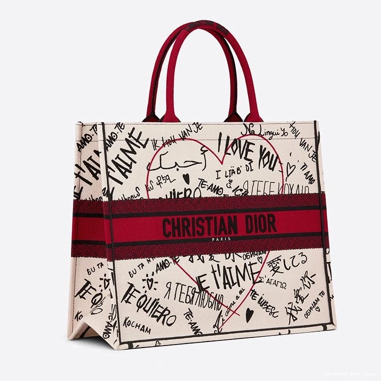 Cheap Tote Book Blue Motif Dior Dots Canvas 0810 Luxury